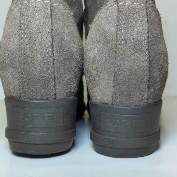 Sorel Evia Lace up Platform Ankle Booties woman's size 9 - Picture 13 of 16